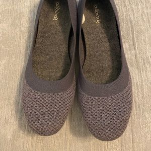 Allbirds Tree Breezers gray size 8.5 slip on ballet fats